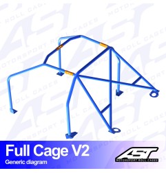 Arco de Seguridad OPEL Corsa (E) 3-doors Hatchback Arco Completo V2