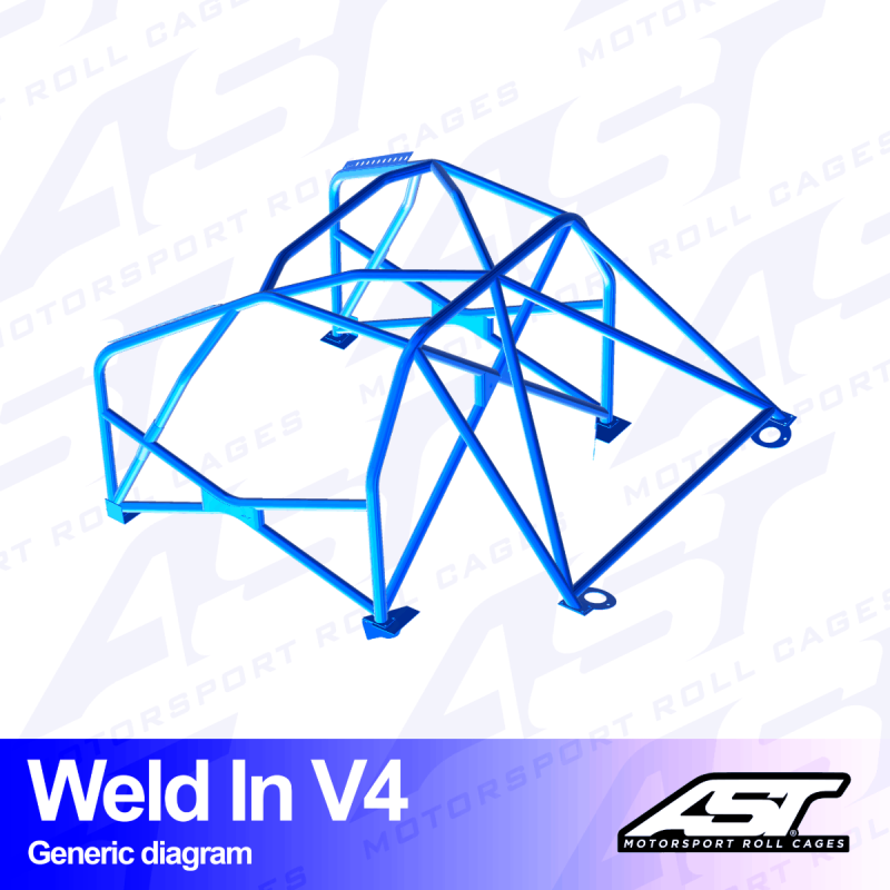 Arco de Seguridad OPEL Corsa (E) 3-doors Hatchback Soldar V4