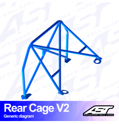 Arco Trasero Renault Megane (Phase 1) 3-doors Coupe Arco Trasero V2