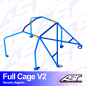 Arco de Seguridad Renault Megane (Phase 1) 3-doors Coupe Arco Completo V2 Arco de Seguridad Renault Megane (Phase 1) 3-doors Coupe Arco Completo V2