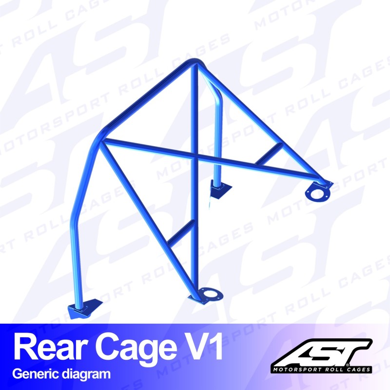 Arco Trasero VW Golf (Mk3) 3-doors Hatchback Arco Trasero V1 Arco Trasero VW Golf (Mk3) 3-doors Hatchback Arco Trasero V1