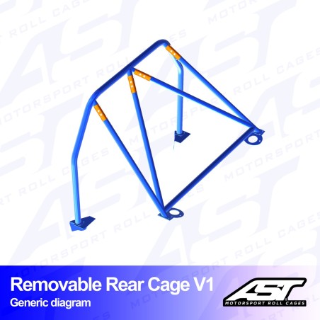 Arco Trasero PORSCHE BOXTER (986) 2 Puertas Roadster REMOVABLE Arco Trasero V1