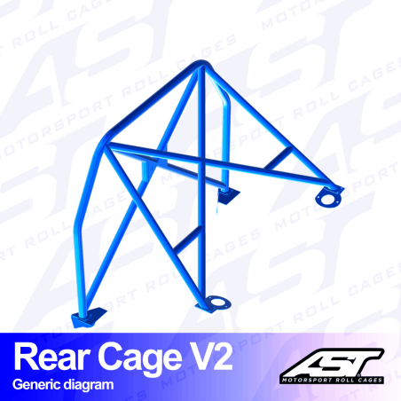 Arco Trasero Renault R19 (Phase 1/2) 3-door Coupe Arco Trasero V2