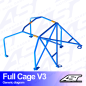 Arco de Seguridad Renault R19 (Phase 1/2) 3-door Coupe Arco Completo V3 Arco de Seguridad Renault R19 (Phase 1/2) 3-door Coupe Arco Completo V3