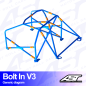 Arco de Seguridad SEAT Leon (1P) 5-door Hatchback Atornillar V3 Arco de Seguridad SEAT Leon (1P) 5-door Hatchback Atornillar V3