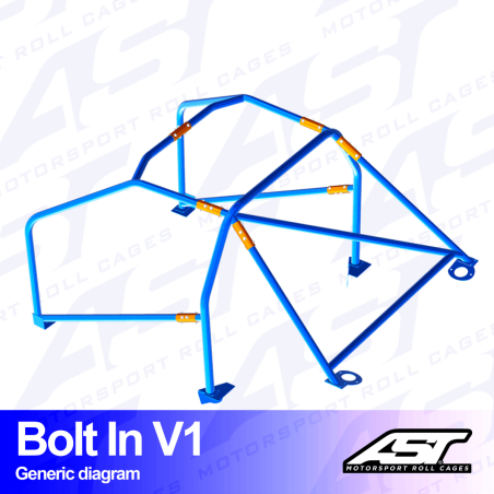 Arco de Seguridad SUZUKI Swift (ZC32S) 3-door Hatchback Atornillar V1