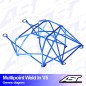 Arco de Seguridad TOYOTA GR Yaris (GXPA16) 3-door Hatchback Multipunto Soldar V5 Arco de Seguridad TOYOTA GR Yaris (GXPA16) 3-door Hatchback Multipunto Soldar V5