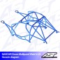 Arco de Seguridad TOYOTA Altezza (XE10) 4 Puertas Sedan Multipunto Soldar V4 NASCAR-door para drift