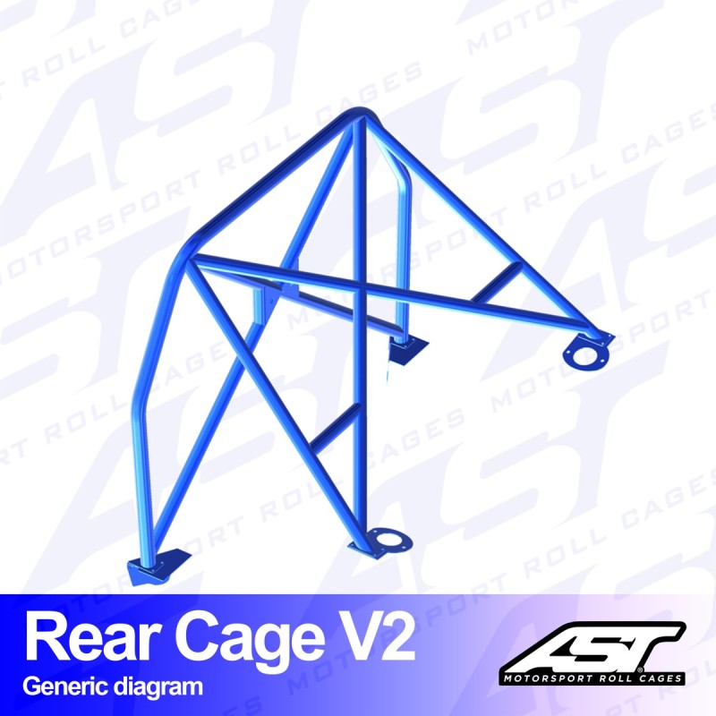 Arco Trasero VOLVO 142 2 Puertas Coupe Arco Trasero V2 Arco Trasero VOLVO 142 2 Puertas Coupe Arco Trasero V2