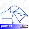 Arco de Seguridad HONDA Civic Coupe (EJ8/EM1) 2 Puertas Coupe Atornillar V1