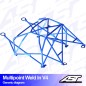 Arco de Seguridad HONDA Civic Coupe (EJ8/EM1) 2 Puertas Coupe Multipunto Soldar V4 Arco de Seguridad HONDA Civic Coupe (EJ8/EM1) 2 Puertas Coupe Multipunto Soldar V4
