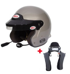 Pack casco Bell Mag Rally + Hans