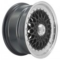 BSX 7,5X16" BLANK ET25 CB73,1 NEGRO ARO PULIDO