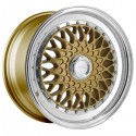 BSX 7,5X16" BLANK ET25 CB73,1 ORO ARO PULIDO