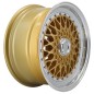 BSX 7,5X16" BLANK ET25 CB73,1 ORO ARO PULIDO