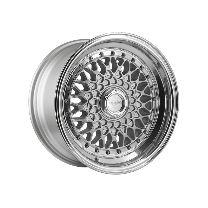 BSX 8,0X15" BLANK ET25 CB73,1 PLATA ARO PULIDO