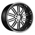 HENNESSEY 8,5X19   5X100 ET 35 NEGRO MECANIZADO ARO BRILLANTE