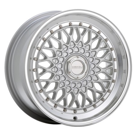 BSX 9,0X16" 4X100/108 ET20 CB73,1 PLATA ARO PULIDO