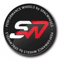 TAPA SPACWHEELS NEGRA