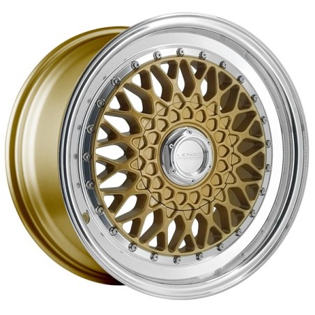 BSX 7,5X16" 4X100 ET25 CB73,1 ORO ARO PULIDO