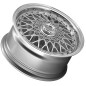 BSX 7,0X15" 4X100/114,3 ET38 SUPER PLATA ARO PULIDO