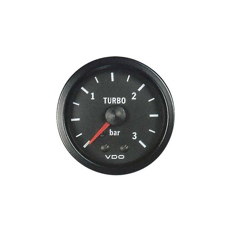 Reloj presion turbo 0 -3 bars