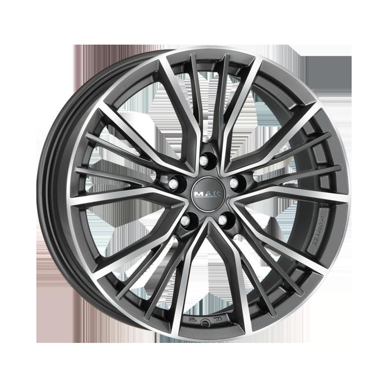 Llanta MAK UNION 5X112 17x7.00 ET48 Llanta MAK UNION 5X112 17x7.00 ET48
