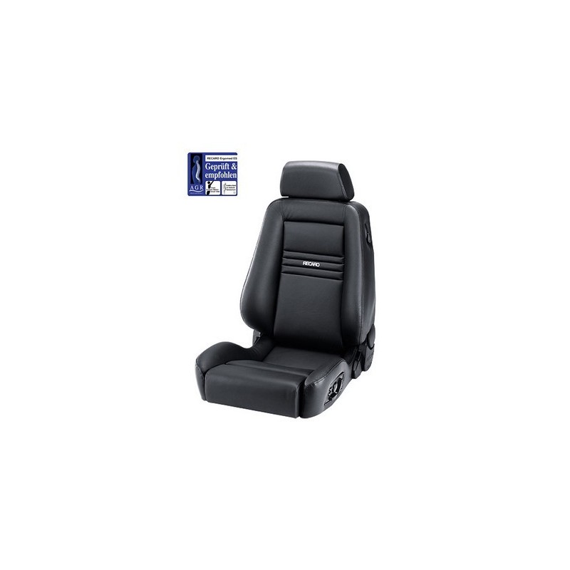 ASIENTO RECARO ERGOMED ES CLIMA PIEL NEGRO PILOTO