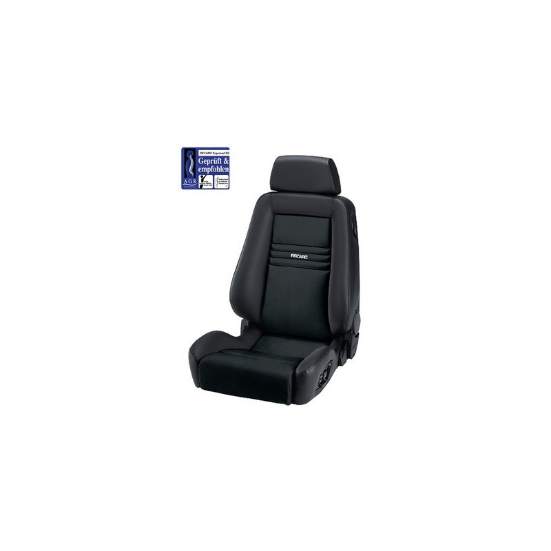 ASIENTO RECARO ERGOMED ES CLIMA DINAMICA NEGRO/PIEL NEGRO PILOTO