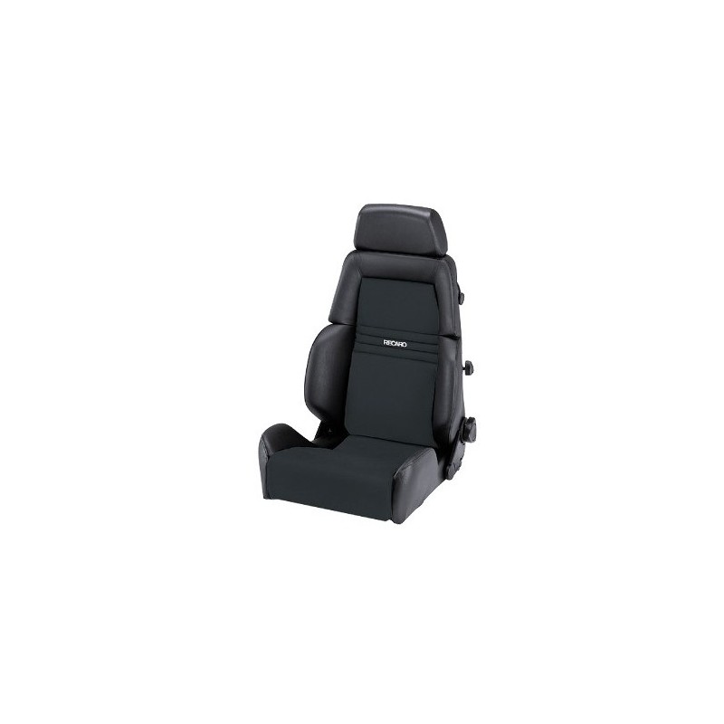 ASIENTO RECARO EXPERT EXPERT L (LT/X) DINAMICA NEGRO/PIEL ARTIFICIAL NEGRO PILOTO&COPILOTO