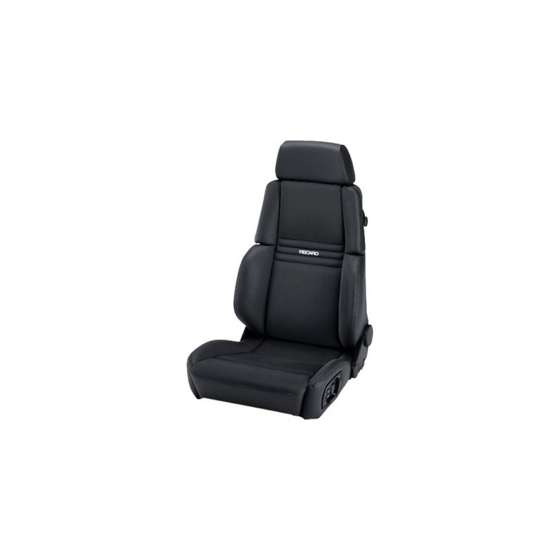 ASIENTO RECARO ORTHOPAED PIEL NEGRO PILOTO