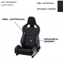 ASIENTO RECARO SPORTSTER CS CALEFACCION PIEL ARTIFICIAL NEGRO/DINAMICA NEGRO PILOTO