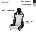 ASIENTO RECARO SPORTSTER CS CALEFACCION PIEL ARTIFICIAL NEGRO/DINAMICA GRIS PILOTO