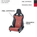 ASIENTO RECARO SPORTSTER CS AIRBAG CALEFACCION PIEL ARTIFICIAL NEGRO/DINAMICA ROJO PILOTO