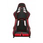 ASIENTO RECARO PODIUM GF ALCANTARA NEGRO/CUERO ROJO TALLA L COPILOTO