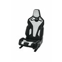 ASIENTO RECARO SPORT C 5DR AIRBAG CUERO BLANCO/DINAMICA NEGRO PILOTO