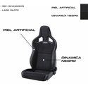 ASIENTO RECARO CROSS SPORTSTER CS PIEL ARTIFICIAL NEGRO/DINAMICA NEGRO PILOTO