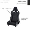 ASIENTO RECARO SPORTSTER CS PIEL ARTIFICIAL NEGRO/DINAMICA NEGRO COPILOTO