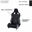 ASIENTO RECARO SPORTSTER CS CALEFACCION PIEL ARTIFICIAL NEGRO/DINAMICA NEGRO COPILOTO