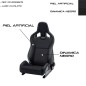 ASIENTO RECARO SPORTSTER CS CALEFACCION PIEL ARTIFICIAL NEGRO/DINAMICA NEGRO COPILOTO