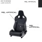 ASIENTO RECARO SPORTSTER CS AIRBAG PIEL ARTIFICIAL NEGRO COPILOTO