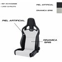 ASIENTO RECARO CROSS SPORTSTER CS CALEFACCION PIEL ARTIFICIAL NEGRO/DINAMICA GRIS COPILOTO