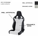 ASIENTO RECARO CROSS SPORTSTER CS AIRBAG CALEFACCION PIEL ARTIFICIAL NEGRO/DINAMICA GRIS COPILOTO