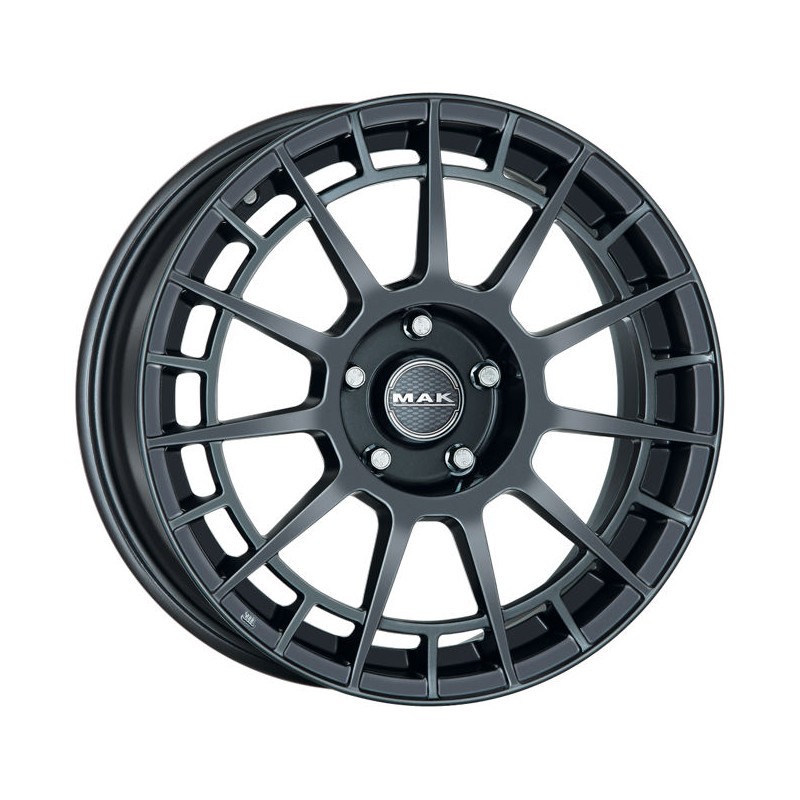 Llanta Mak NTT 4X100 17x7.00 GLOSS GUN METALLIC