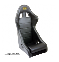 Racingseat tubulair Black vinyl - Big model