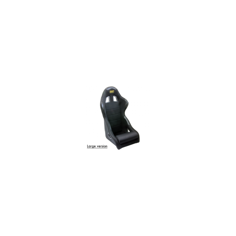 Racingseat tubulair Black fabric - Normal model