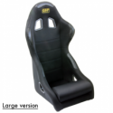 Racingseat tubulair Black fabric - Normal model