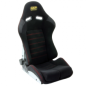 QSP Adjustable bucketseat - black