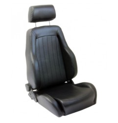 Classic seat, adjustable, Sky leather