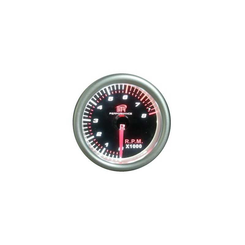 RELOJ TACOMETRO 8000RPM GASOLINA BTR 52mm SMOKED